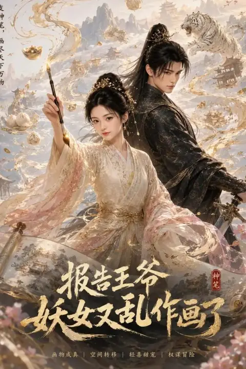 《报告王爷妖女又乱作画了》封面