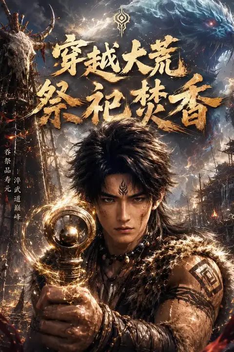 《穿越大荒，祭祀焚香》封面