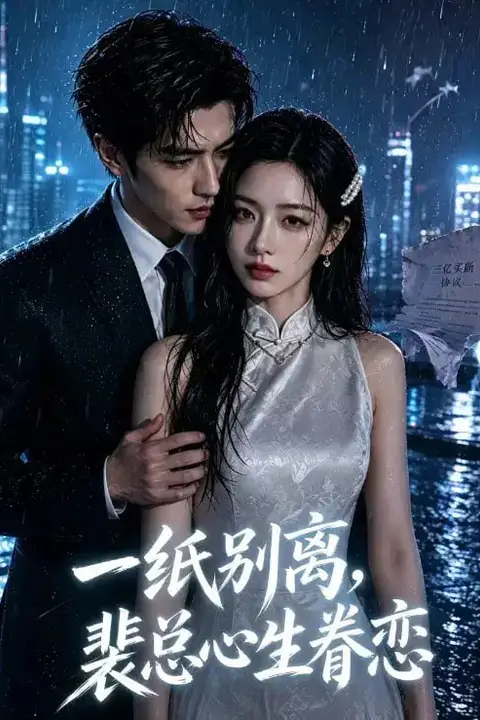 《一纸别离，裴总心生眷恋》封面