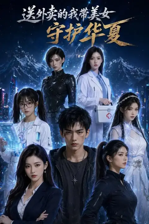 《送外卖的我带美女守护华夏》封面