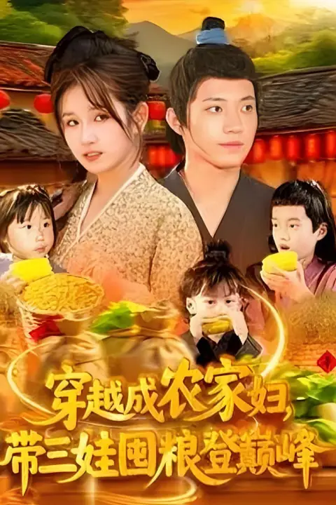 《穿越成农家妇,带三娃囤粮登巅峰》封面