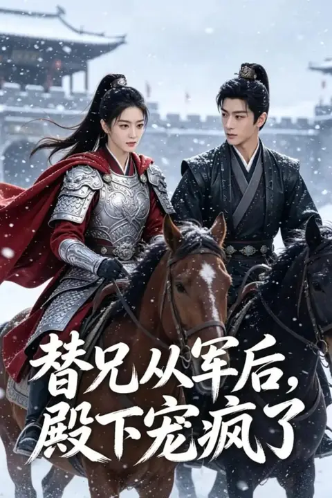 《替兄从军后,殿下宠疯了》封面