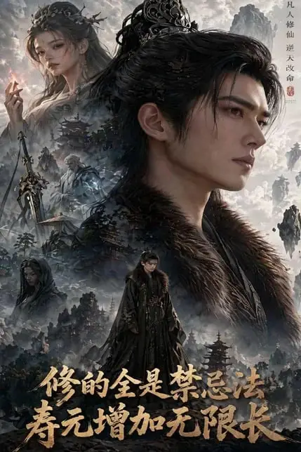 《修的全是禁忌法,寿元增加无限长》封面