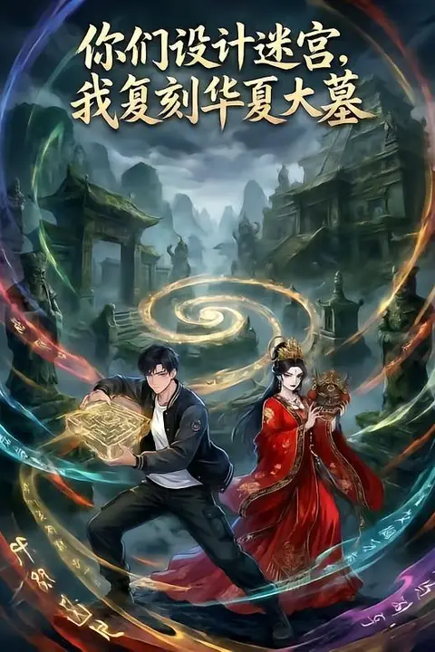 《你们设计迷宫,我复刻华夏大墓第一季》封面