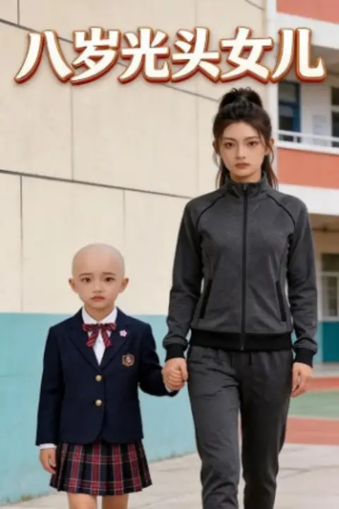 《八岁光头女儿》封面