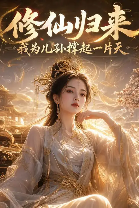 《修仙归来，我为儿孙撑起一片天》封面