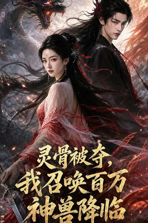 《灵骨被夺，我召唤百万神兽降临！》封面