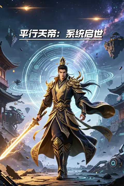 《平行天帝：系统启世》封面