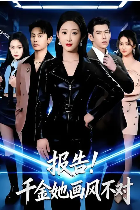 《报告!千金她画风不对》封面