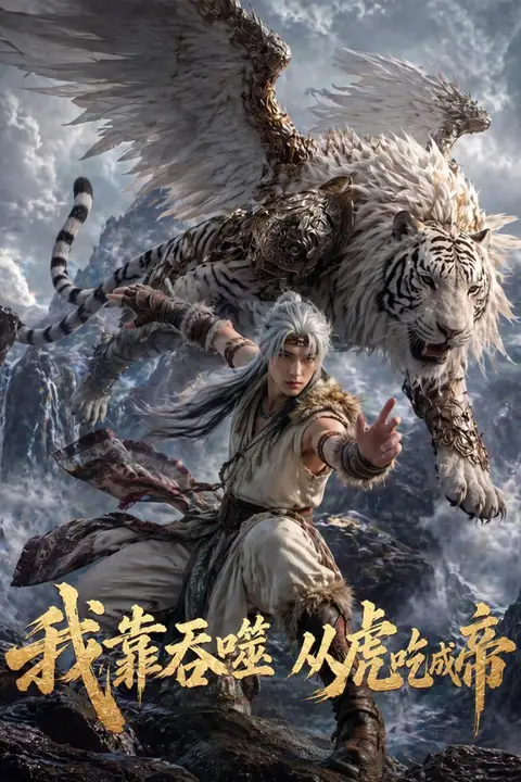 《我靠吞噬，从虎吃成帝》封面