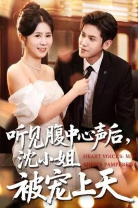 《听见腹中心声后，沈小姐被宠上天》封面