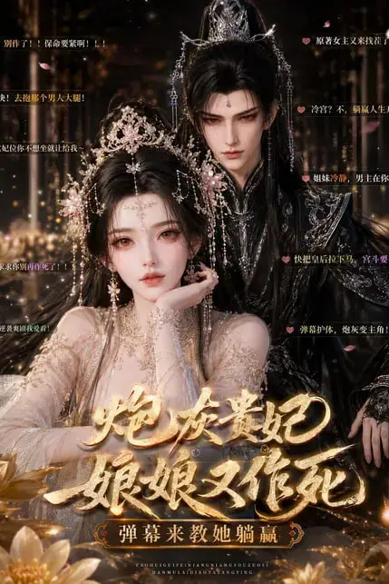 《炮灰贵妃娘娘又作死,弹幕来教她躺赢》封面