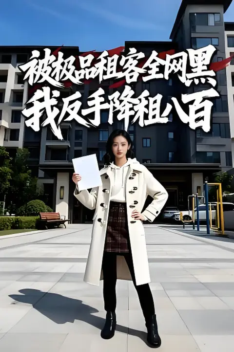 《被极品租客全网黑,我反手降租八百》封面