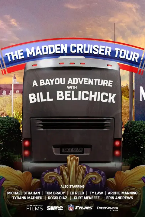 《《Madden Cruiser》巡回赛：与比尔·贝利奇克一起进行河口冒险》封面
