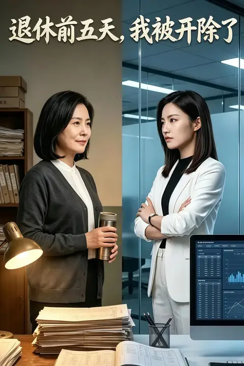 《退休前五天，我被开除了》封面