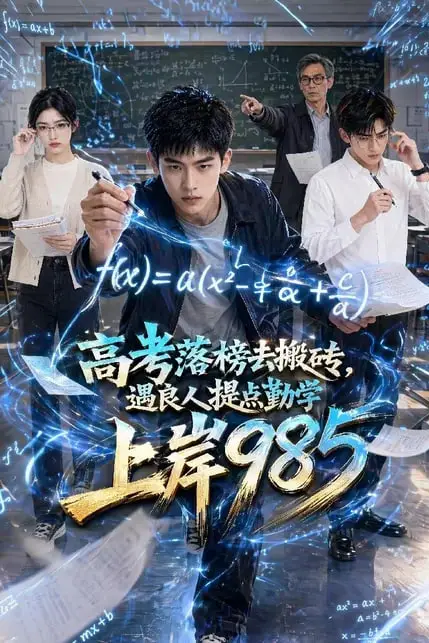 《高考落榜去搬砖,遇良人提点勤学上岸》封面