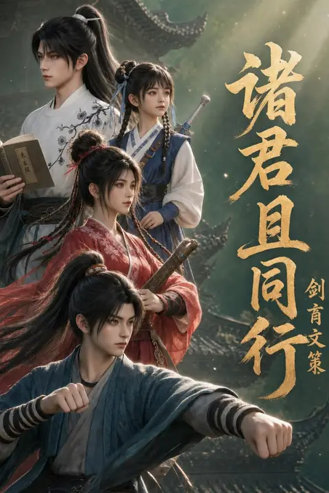 《诸君且同行，剑育文策》封面