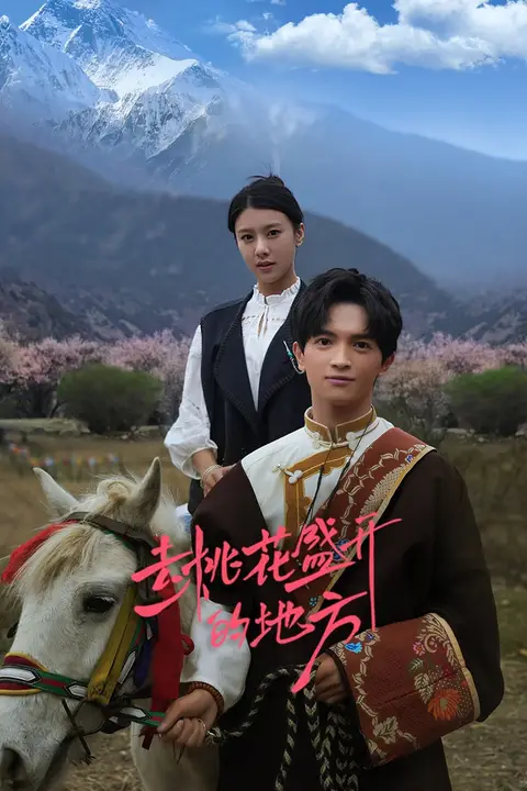 《去桃花盛开的地方》封面