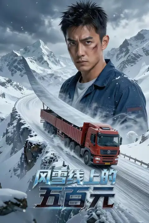 《风雪线上的五百元》封面
