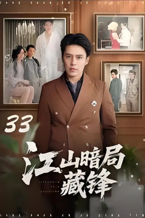 《江山暗局藏锋》封面