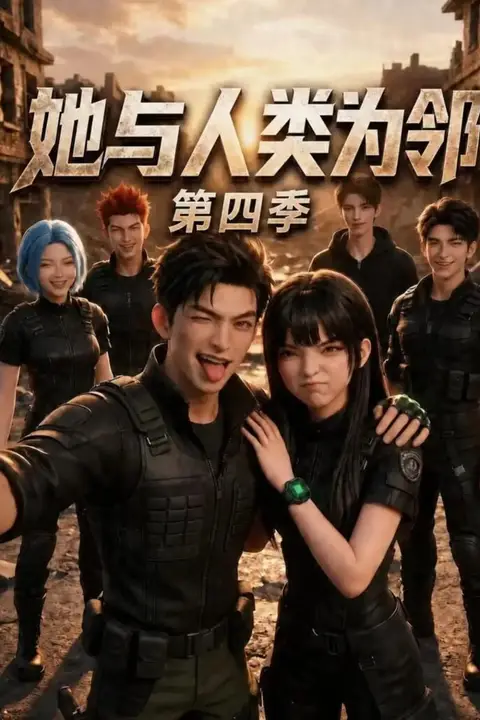 《她与人类为邻第四季》封面