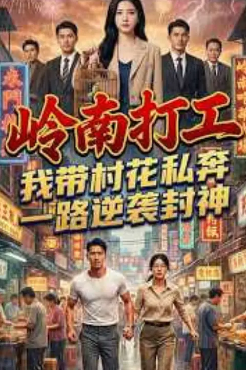 《岭南打工:我带村花私奔,一路逆袭封神》封面