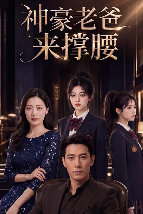 《神豪老爸来撑腰》封面