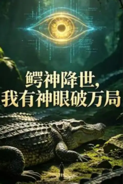 《鳄神降世，我有神眼破万局》封面