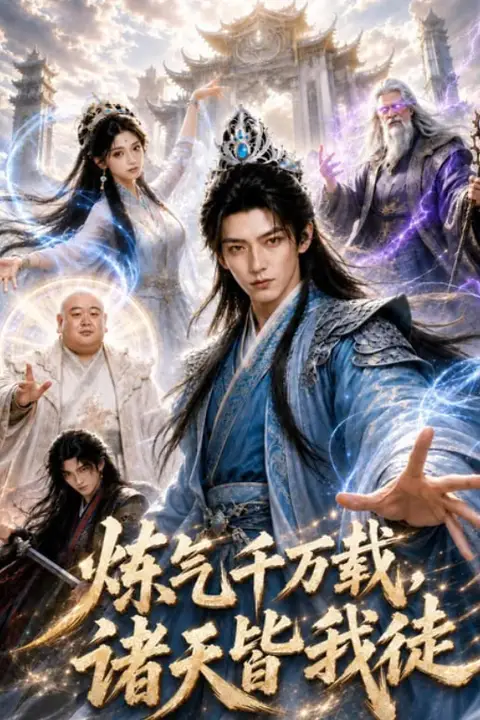 《炼气千万载，诸天皆我徒》封面