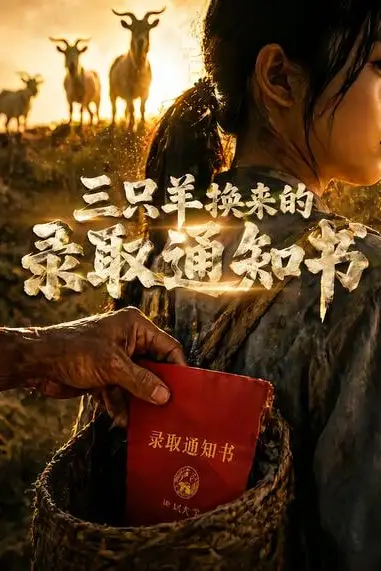 《三只羊换来的录取通知书》封面