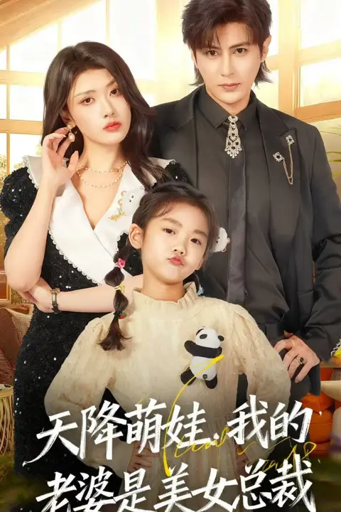 《天降萌娃，我的老婆是美女总裁》封面