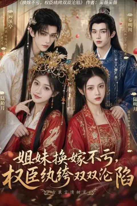 《姐妹换嫁不亏，权臣纨绔双双沦陷》封面