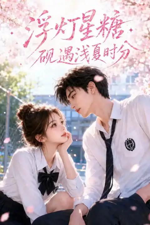 《浮灯星糖砚遇浅夏时分》封面