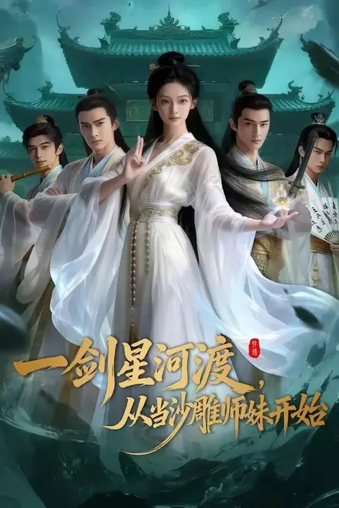 《一剑星河渡,从当沙雕师妹开始》封面