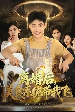 《离婚后,美食系统带我飞》封面