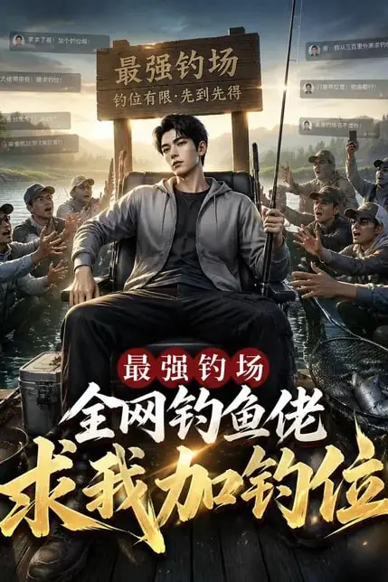 《最强钓场:全网钓鱼佬求我加钓位》封面