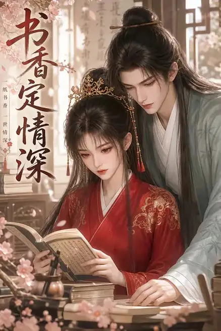 《书香定情深》封面