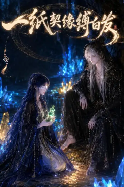 《一纸契缘缚白发》封面