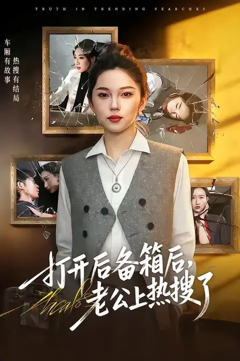《打开后备箱后,老公上热搜了》封面