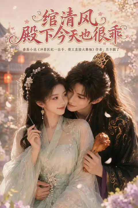 《绾清风,殿下今天也很乖》封面