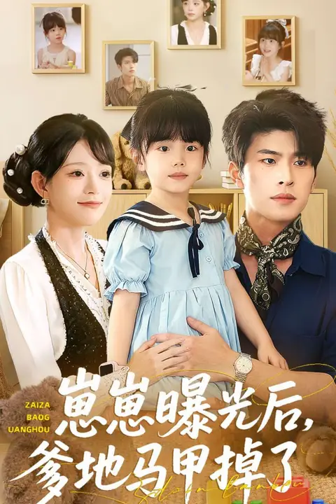 《崽崽曝光后，爹地马甲掉了》封面