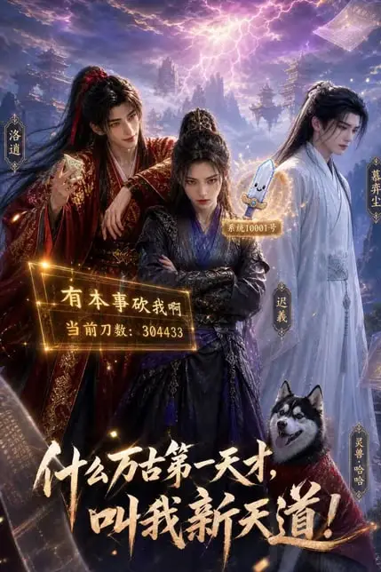 《什么万古第一天才,叫我新天道!》封面