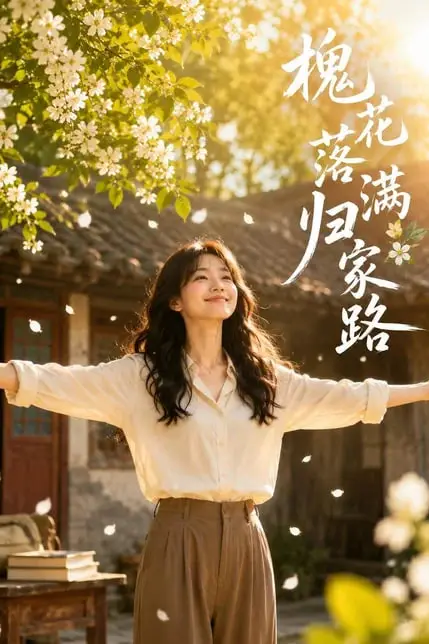 《槐花落满归家路》封面