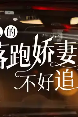《厉总的落跑娇妻不好追》封面