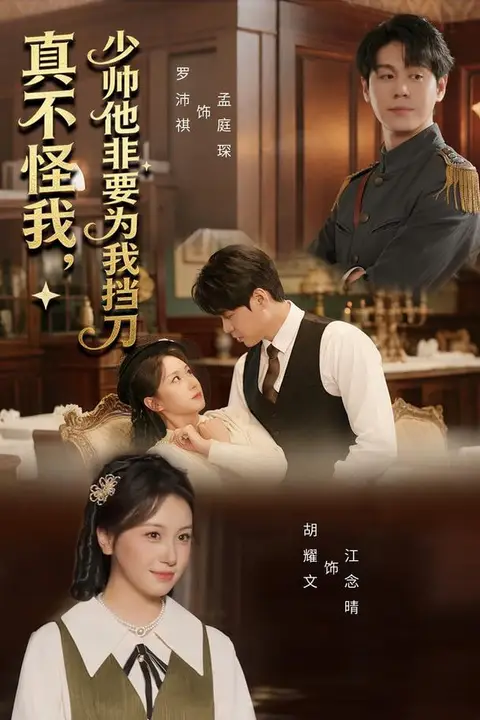 《真不怪我,少帅他非要为我挡刀》封面