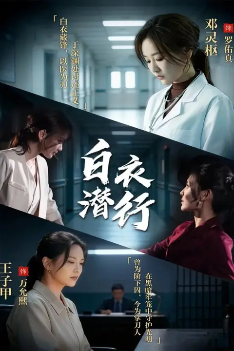 《白衣潜行》封面