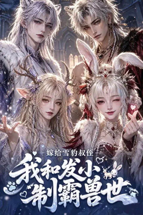 《嫁给雪豹叔侄,我和发小制霸兽世》封面