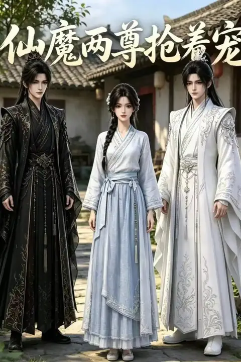 《仙魔两尊抢着宠》封面