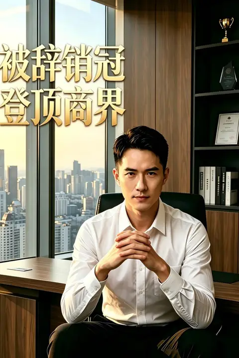 《被辞销冠登顶商界》封面