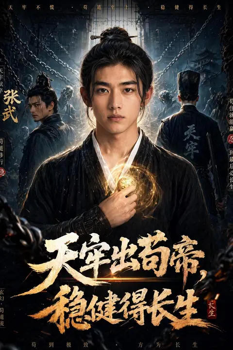 《天牢出苟帝,稳健得长生》封面